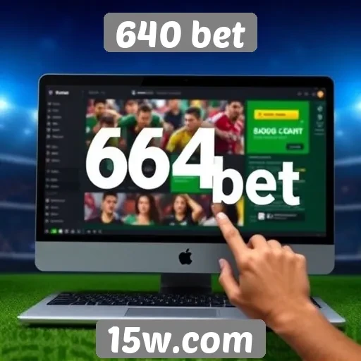Avaliação da interface do site 640 bet